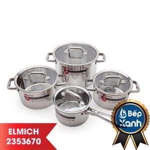 BỘ XOONG ELMICH INOX 5 ĐÁY(BỘ 4) 2353670